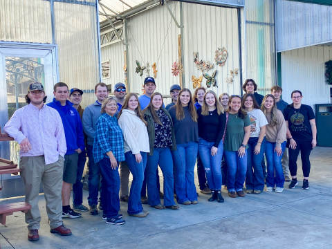 ABC In State trip 2022 Gallrein Farms group photo