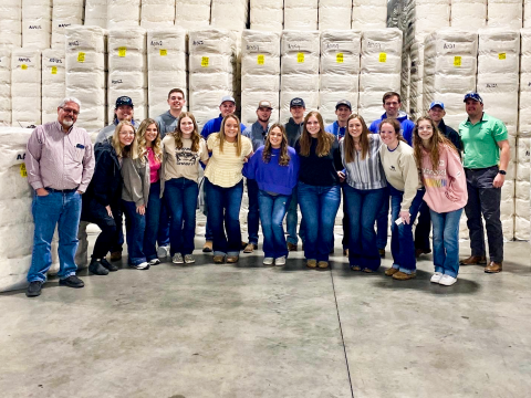 Agribusiness Club Texas trip 2022 group photo